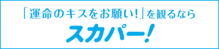 「運命のキスをお願い！」を観るならスカパー！